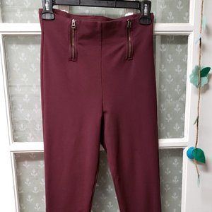 Sunday Best Maroon Leggings